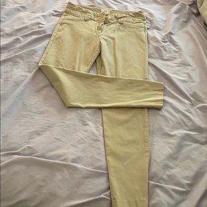 Skinny leg stretch khaki dress pants